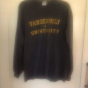 Dark grey long sleeve T-shirt